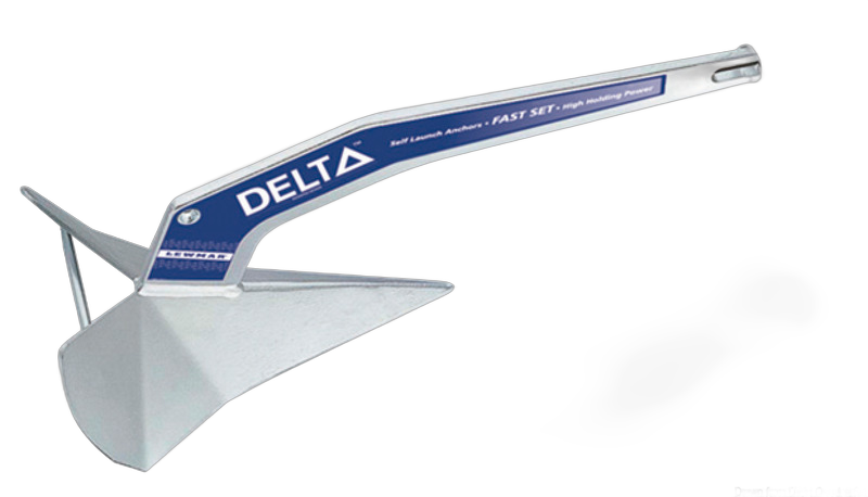 Ancora LEWMAR Delta® in acciaio zincato