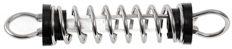Molla ormeggio in acciaio inox lucidato