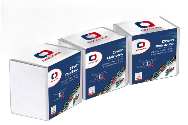 Kit colori assortiti segna catena Chain Rainbow