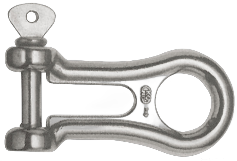Connettore a cavallotto KONG Chain gripper in acciaio inox 316