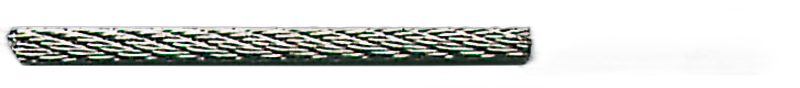 Foto Cavo in acciaio inox AISI 316 rivestito in PVC bianco