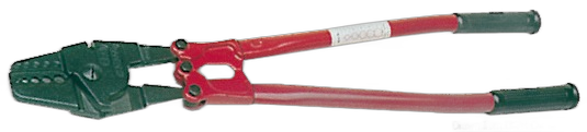 Pinza per impiombature
