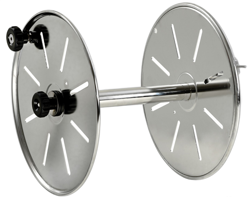 Tamburo avvolgi cima in acciaio inox lucidato