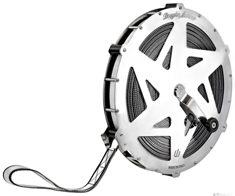 Avvolgitore per nastro DOUGLAS MARINE Evo Reel ultraresistente in acciaio inox