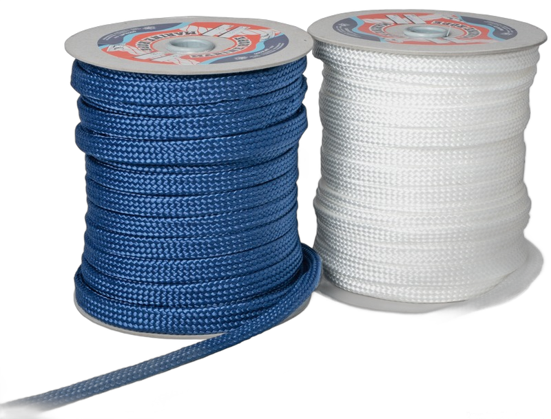 Treccia/piattina in polipropilene a 32 fusi