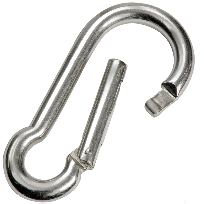 Moschettone in acciaio inox AISI 316