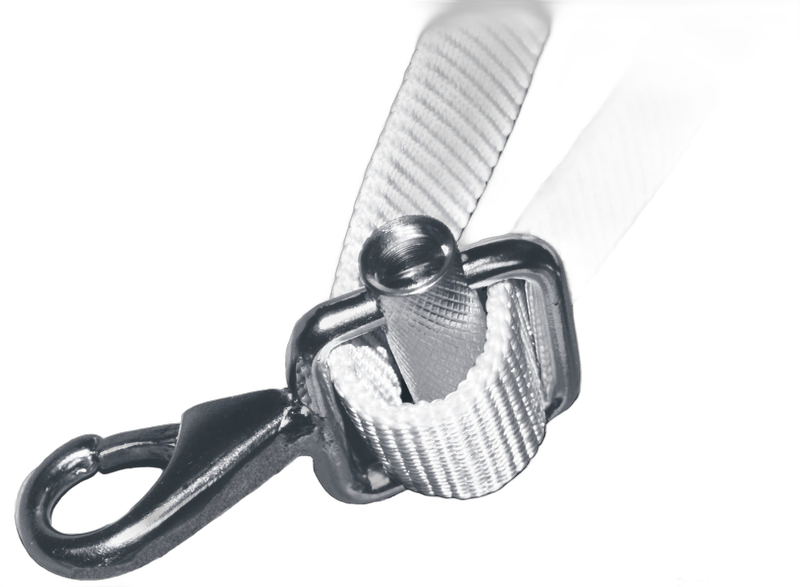Moschettone in acciaio inox AISI 316 con fibbia