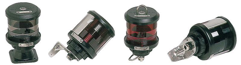 Luci di navigazione per scafi fino a 20 m DHR con omologazione MED 2014/90/EU