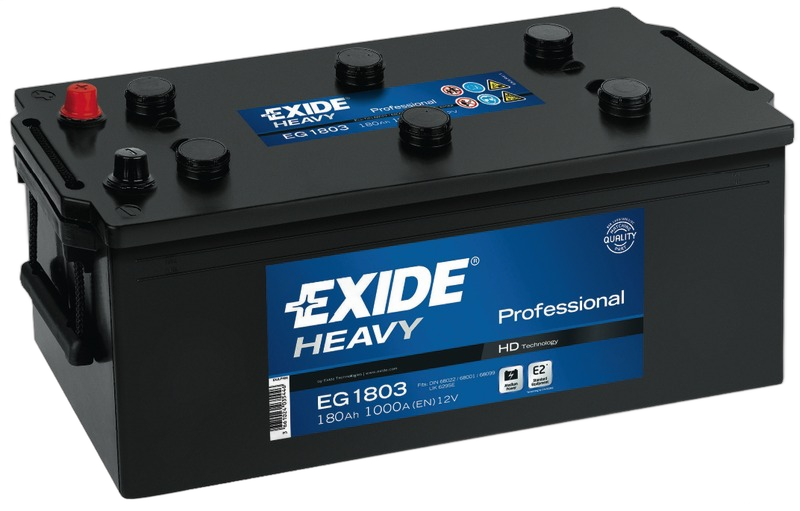 Batterie EXIDE Professional per avviamento e servizi di bordo