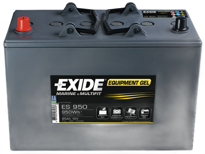 Batterie EXIDE Gel per servizi ed avviamento
