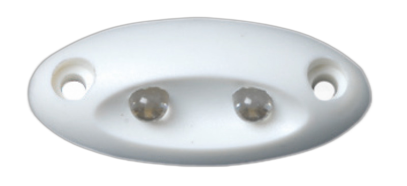 Luce di cortesia LED senza incasso - frontale