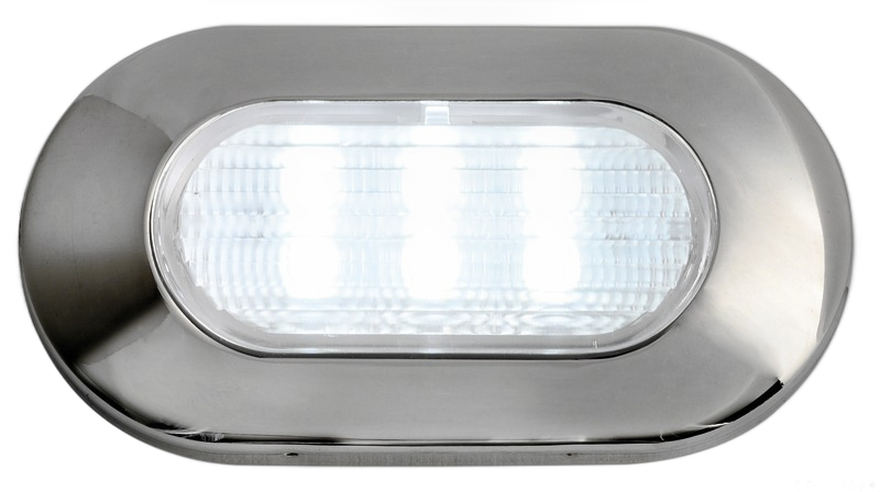 Luce di cortesia LED senza incasso - frontale