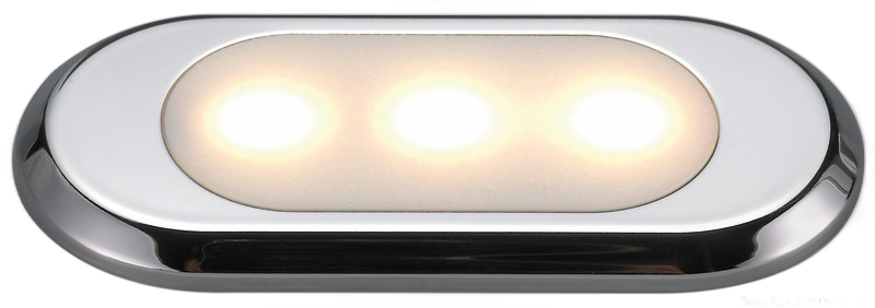 Luce di cortesia Oculus ultra piatta - frontale