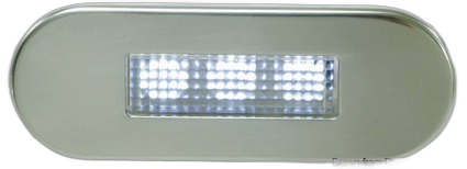 Luce di cortesia LED da incasso - frontale