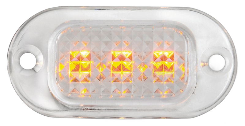 Luce di cortesia LED da incasso - frontale