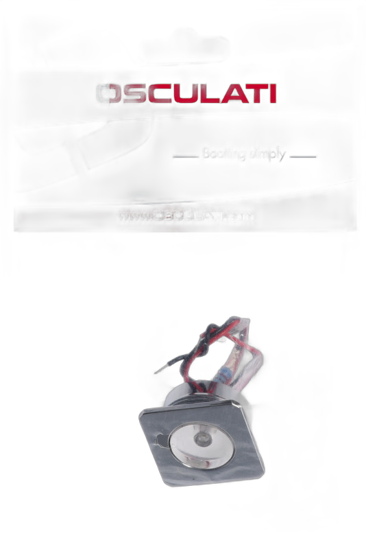 Luce di cortesia LED da incasso - frontale