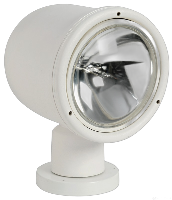 Faro elettrocomandato Mega con bulbo stagno Sealed Beam da 7”