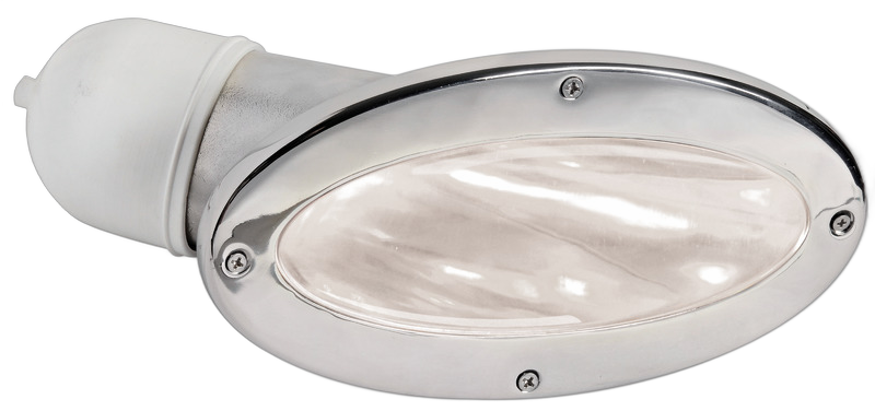 Coppia fari da murata ad incasso Compact con lampadina LED