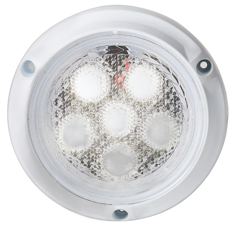 Luce subacquea Round LED per carena/specchio di poppa 14W