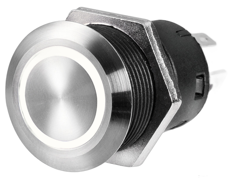 Interruttore FLAT in acciaio inox