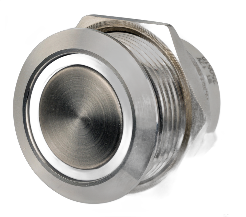 Interruttori flat a basso profilo in acciaio inox 12/24V 20 A