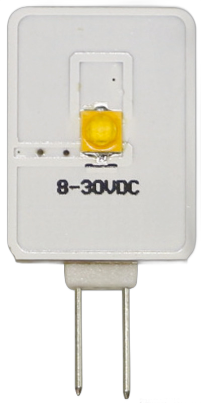 Lampadina LED - zoccolo G4 laterale