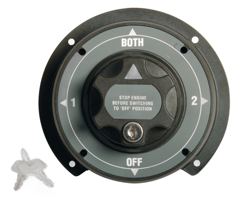 Interruttore/deviatore per batterie Heavy Duty
