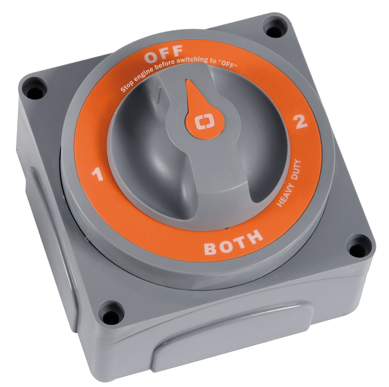 Interruttore/deviatore per batterie Selecta New
