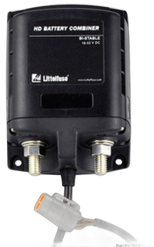 Combinatore batterie/Relay automatico di carica intelligente bistabile LITTELFUSE®