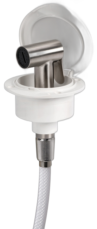 Box doccia Classic Evo con doccia inox Tiger