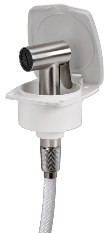 Box doccia New Edge con doccia inox Tiger