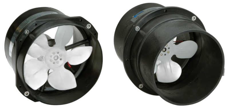 Ventilatore assiale a grande portata