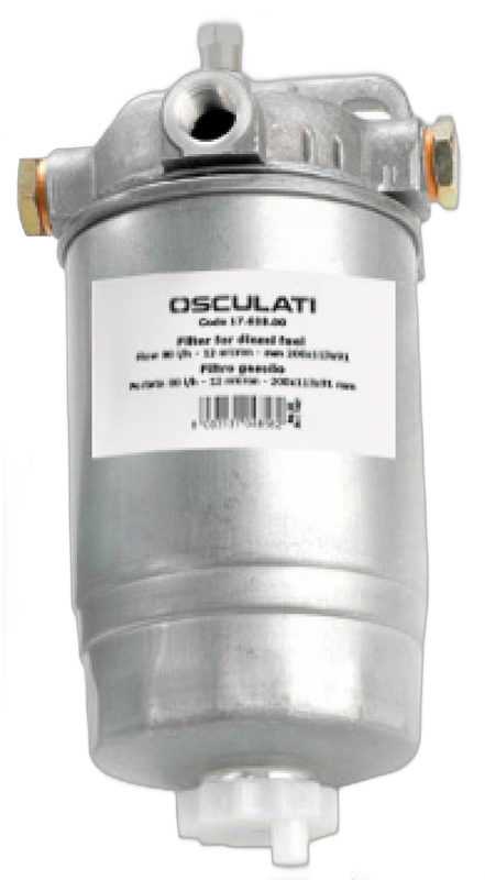 Filtro per gasolio in carta da 12 micron
