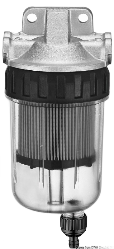 Filtro separatore acqua/carburante