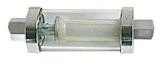 Filtro benzina da montare in linea sulla tubazione