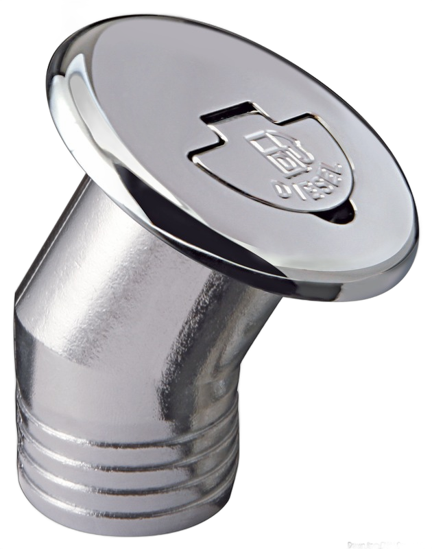 Tappo imbarco in ottone cromato