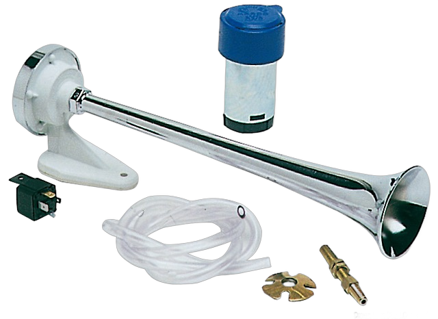 Tromba MARCO in ABS cromato con compressore
