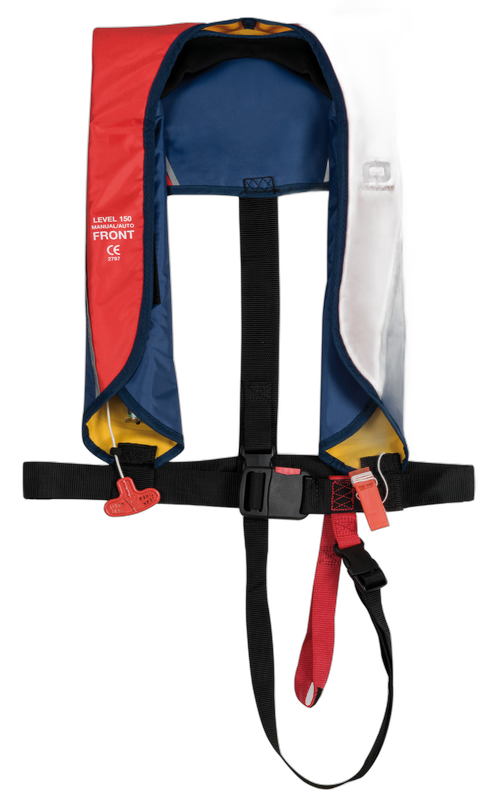 Salvagente autogonfiabile Junior 1MAJ 150 N (omologato EN ISO 12402-3)