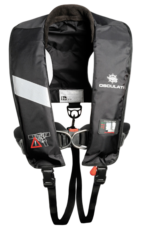 Salvagente autogonfiabile professionale 180 N (omologato EN ISO 12402-3)