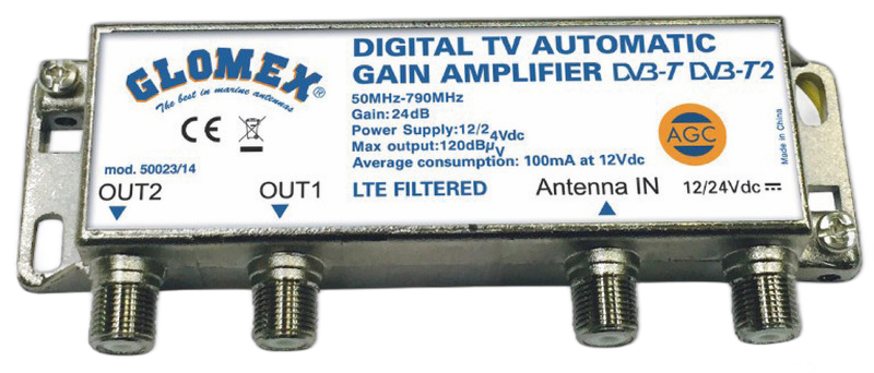 Antenna TV omni-direzionale DVB-T2 Mizar AGC