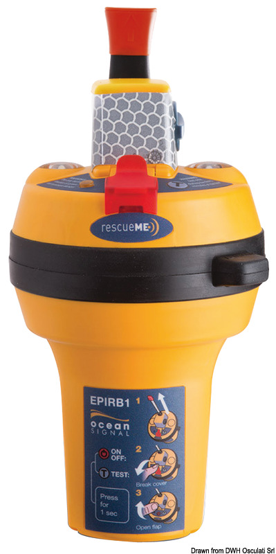 Epirb1 OCEAN SIGNAL con GPS CAT2 Manuale