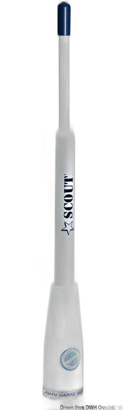 Antenna SCOUT AM/FM 90 cm