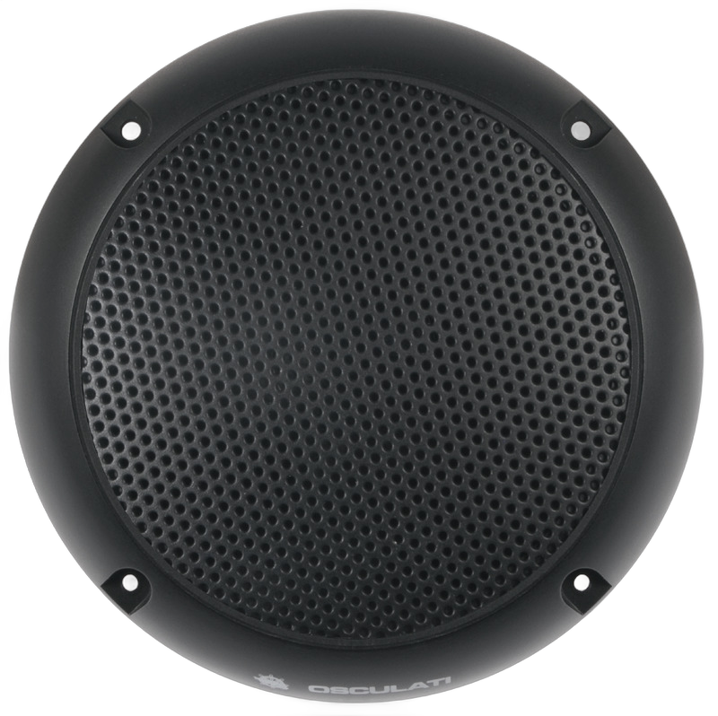 Coppia altoparlanti stereo a due vie versione Slim, profondità 23 mm