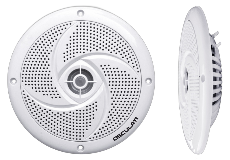 Coppia altoparlanti stereo ultra piatte a doppio cono