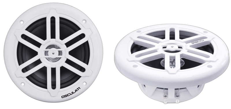 Coppia altoparlanti stereo doppio cono