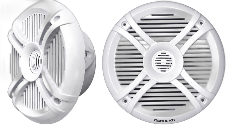 Coppia altoparlanti a due vie con LED multicolor programmabili