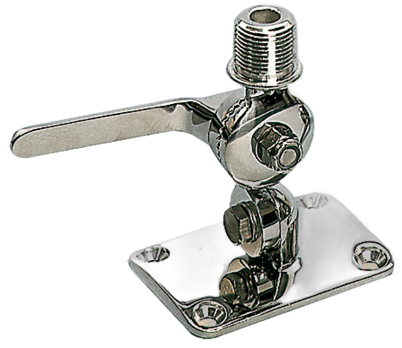 Base a doppio snodo per antenna radio