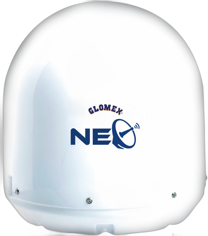 Antenna TV satellitare con Skew NEO automatico GLOMEX Mars 4 Skew