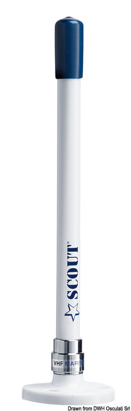 Antenna VHF supercompatta SCOUT removibile