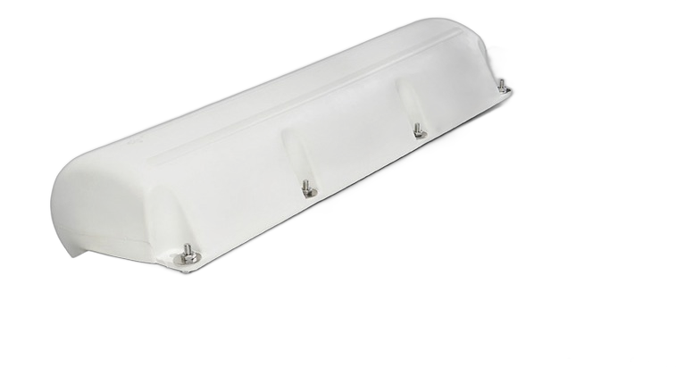 Parabordo in PVC bianco gonfiabile da pontile